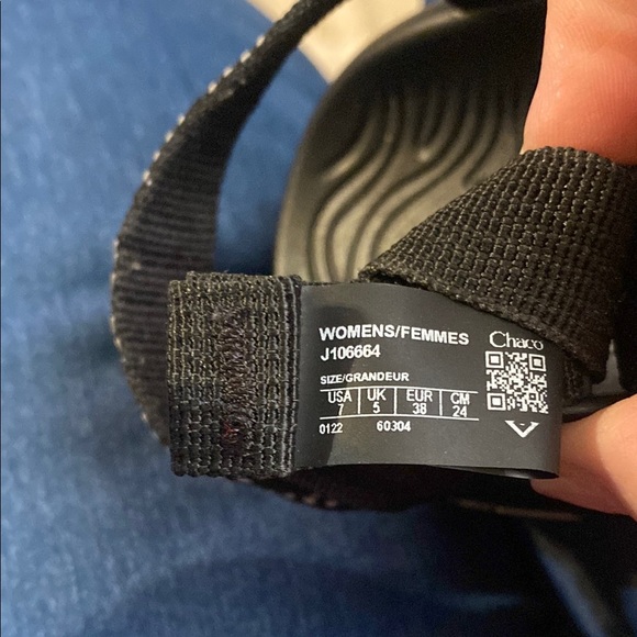 Chaco Women's Black Sandals - Picture 3 of 7